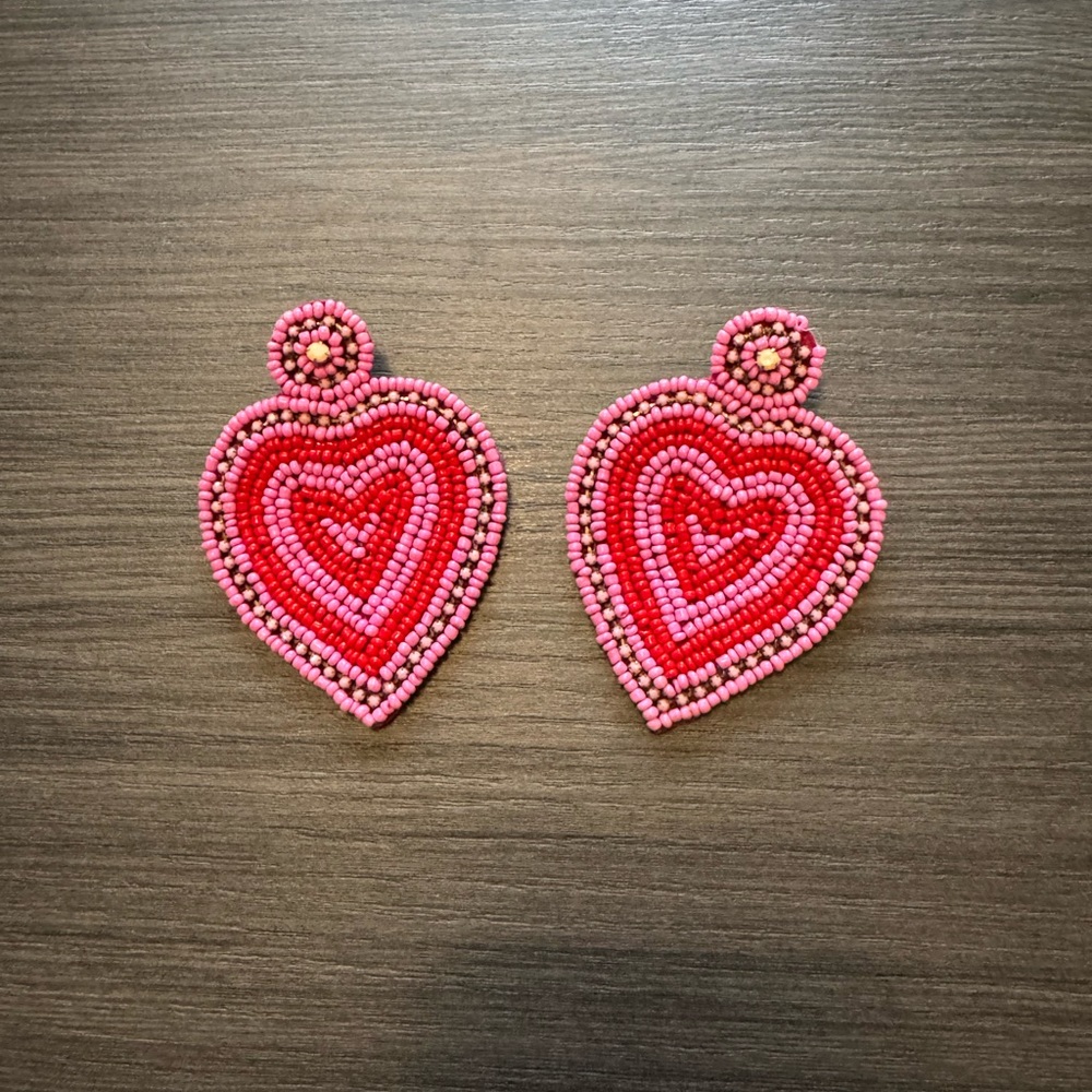 Heart earrings